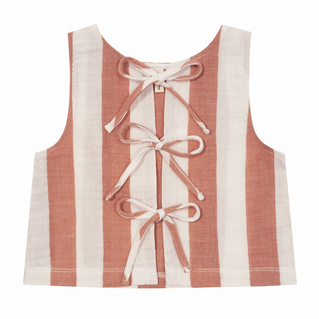 トップス organic zoo Sardine Stripes Resort POUPONS / organic zoo Sardine Stripes Resort Top