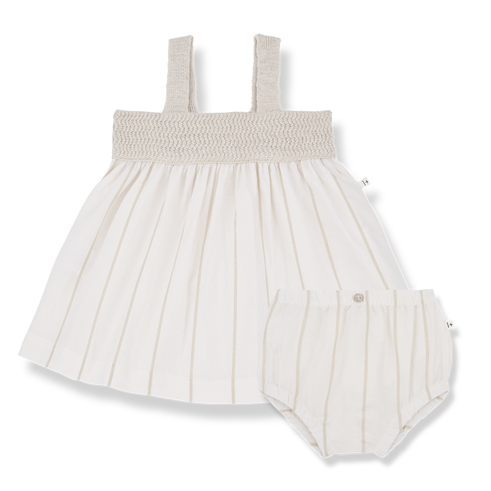 1＋in the family】【40％OFF】ANETTA off-white ベビー服セット 12m 