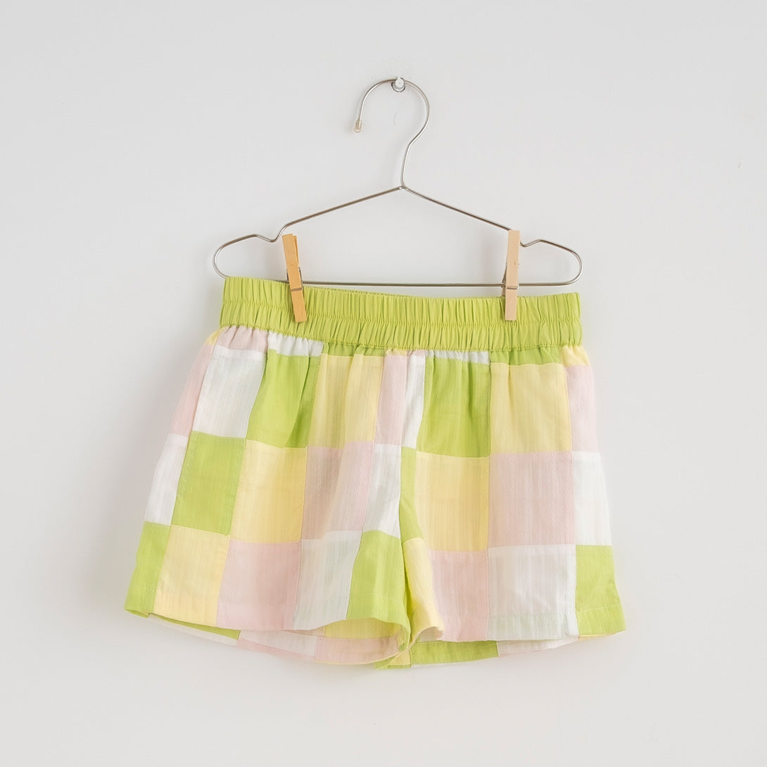 FISH&KIDS】PASTEL PATCHWORK SHORT PASTEL ショーツ 2-3y,4-5y 