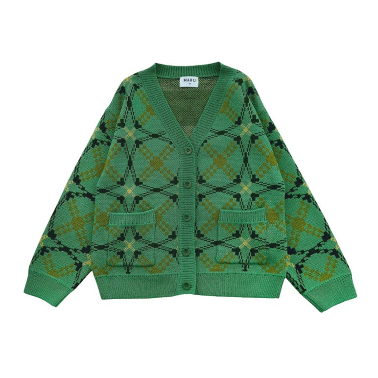 MABLI】【40%OFF】SÊR CARDIGAN FOREST FESTIVAL カーディガン 18m,2y 