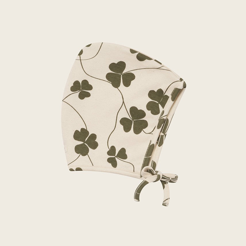 organic zoo】Clover Pixie Bonnet Undyed 帽子 0-3M,3-6M,6-12M