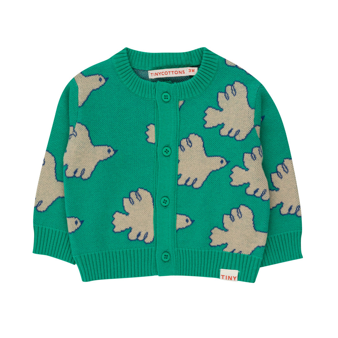 DOVES BABY CARDIGAN emerald カーディガン 12m,18m,24m