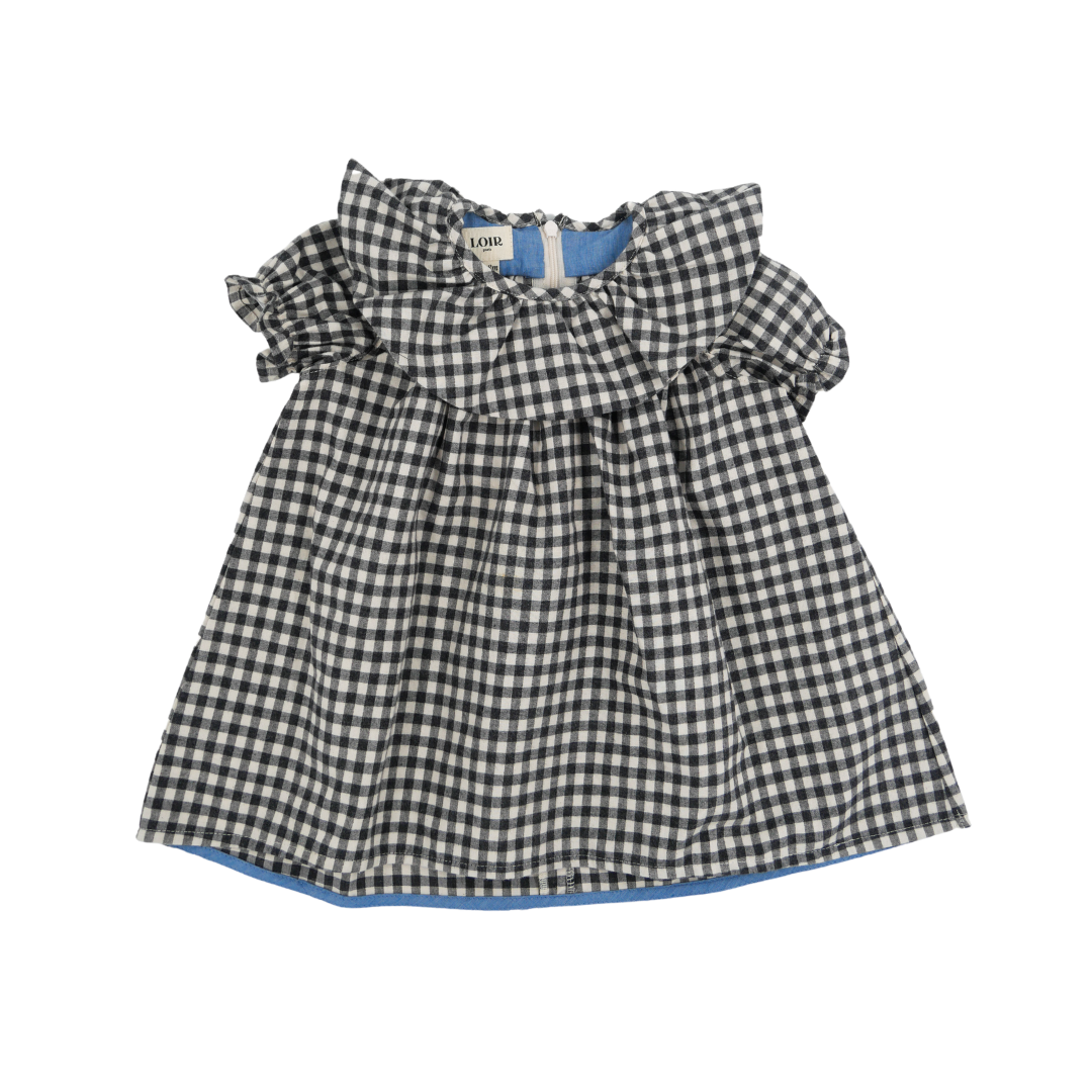 Dress BLANCHE Vichy ワンピース 12m,18m,24m,36m