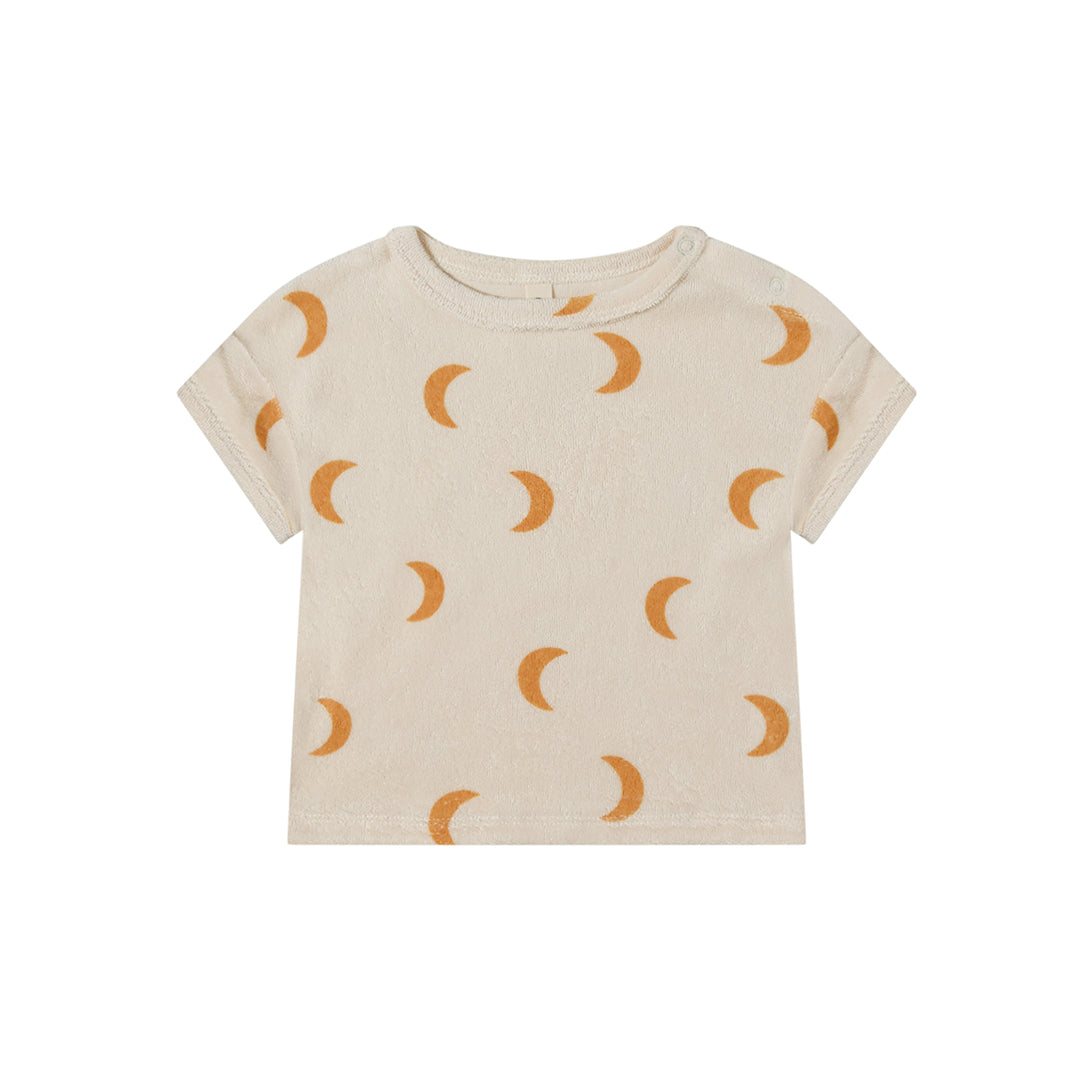 organic zoo】Honey Midnight Terry Boxy T-Shirt Tシャツ 6-12M 