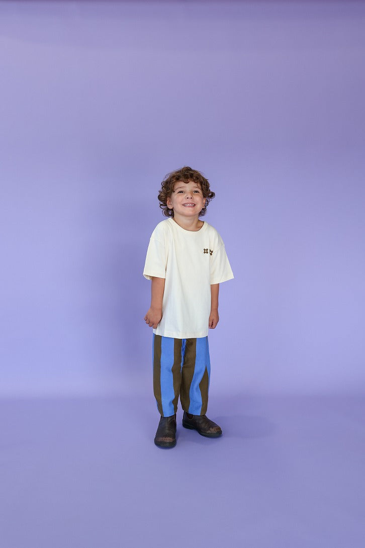 【GROWN】Striped Knit Pant Coffee パンツ 6-12m,12-18m,18-24m,2-3y  | Coucoubebe/ククベベ