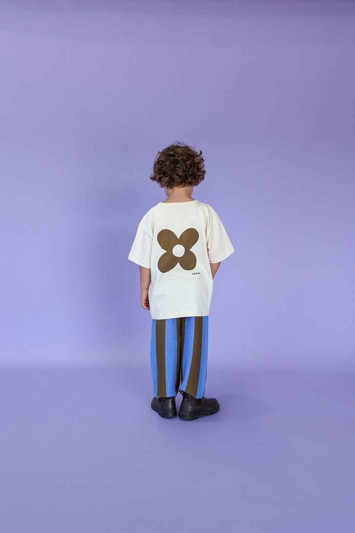 【GROWN】Posy Organic Tee Milk Tシャツ 6-12m,12-18m,18-24m,2-3y,3-4y  | Coucoubebe/ククベベ