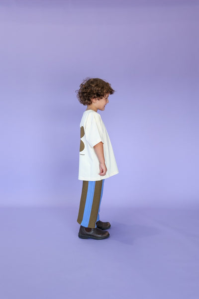 【GROWN】Striped Knit Pant Coffee パンツ 6-12m,12-18m,18-24m,2-3y（Sub Image-5） | Coucoubebe/ククベベ