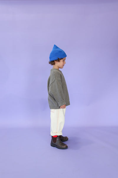 【GROWN】Organic Everyday Denim Pant Milk パンツ 12-18m,18-24m,2-3y,3-4y（Sub Image-6） | Coucoubebe/ククベベ