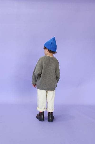 【GROWN】Organic Everyday Denim Pant Milk パンツ 12-18m,18-24m,2-3y,3-4y（Sub Image-7） | Coucoubebe/ククベベ