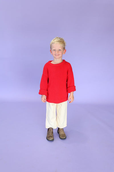 【GROWN】Organic Everyday Denim Pant Milk パンツ 12-18m,18-24m,2-3y,3-4y（Sub Image-3） | Coucoubebe/ククベベ