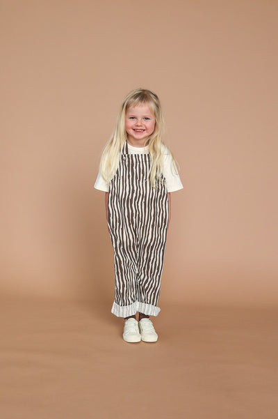 【GROWN】Align Overalls Mud/Milk オーバーオール 12-18m,18-24m,2-3y,3-4y（Sub Image-3） | Coucoubebe/ククベベ