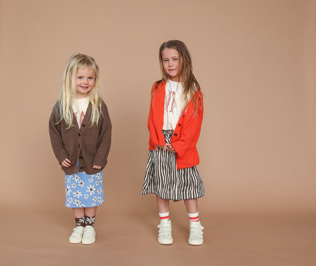 【GROWN】Align Skirt Mud/Milk スカート 12-18m,18-24m,2-3y  | Coucoubebe/ククベベ