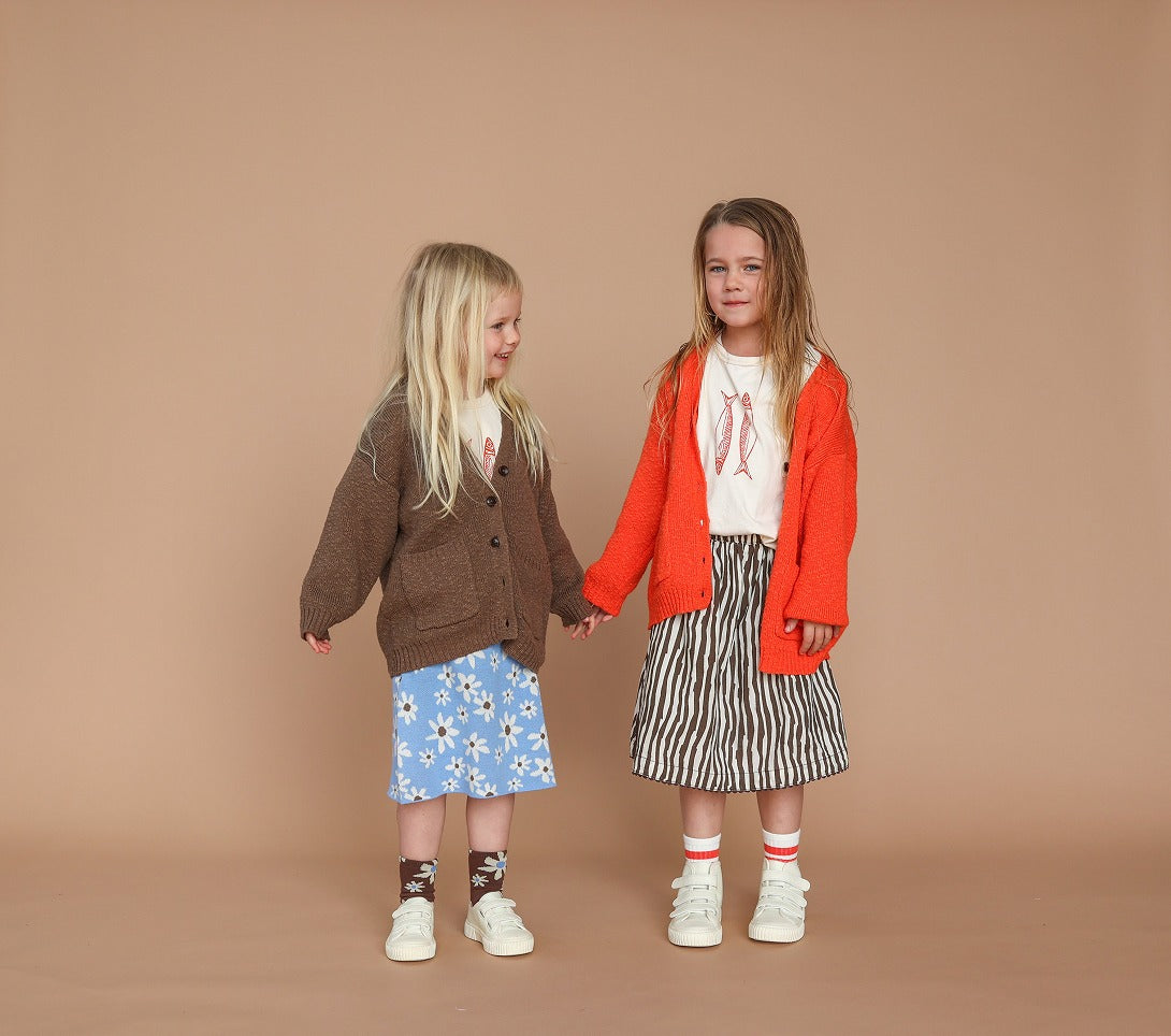 【GROWN】Align Skirt Mud/Milk スカート 12-18m,18-24m,2-3y  | Coucoubebe/ククベベ