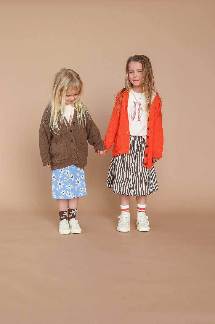 【GROWN】Align Skirt Mud/Milk スカート 12-18m,18-24m,2-3y  | Coucoubebe/ククベベ