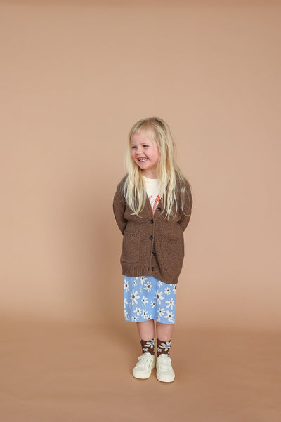 【GROWN】Textured Cardigan Mud カーディガン 12-18m,18-24m,2-3y,3-4y（Sub Image-3） | Coucoubebe/ククベベ