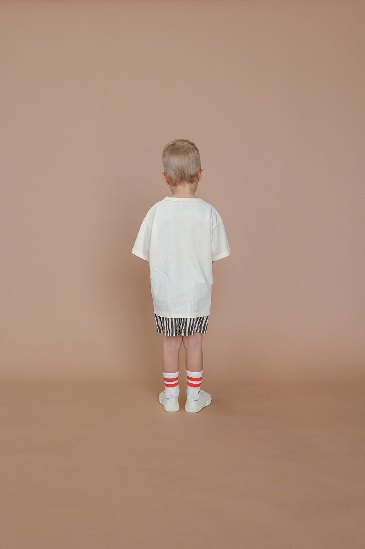 【GROWN】Sardine Tee Milk Tシャツ 12-18m,18-24m,2-3y,3-4y  | Coucoubebe/ククベベ