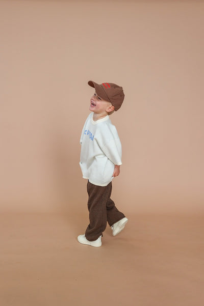 【GROWN】Beach Pant Mud パンツ 12-18m,18-24m,2-3y,3-4y（Sub Image-4） | Coucoubebe/ククベベ