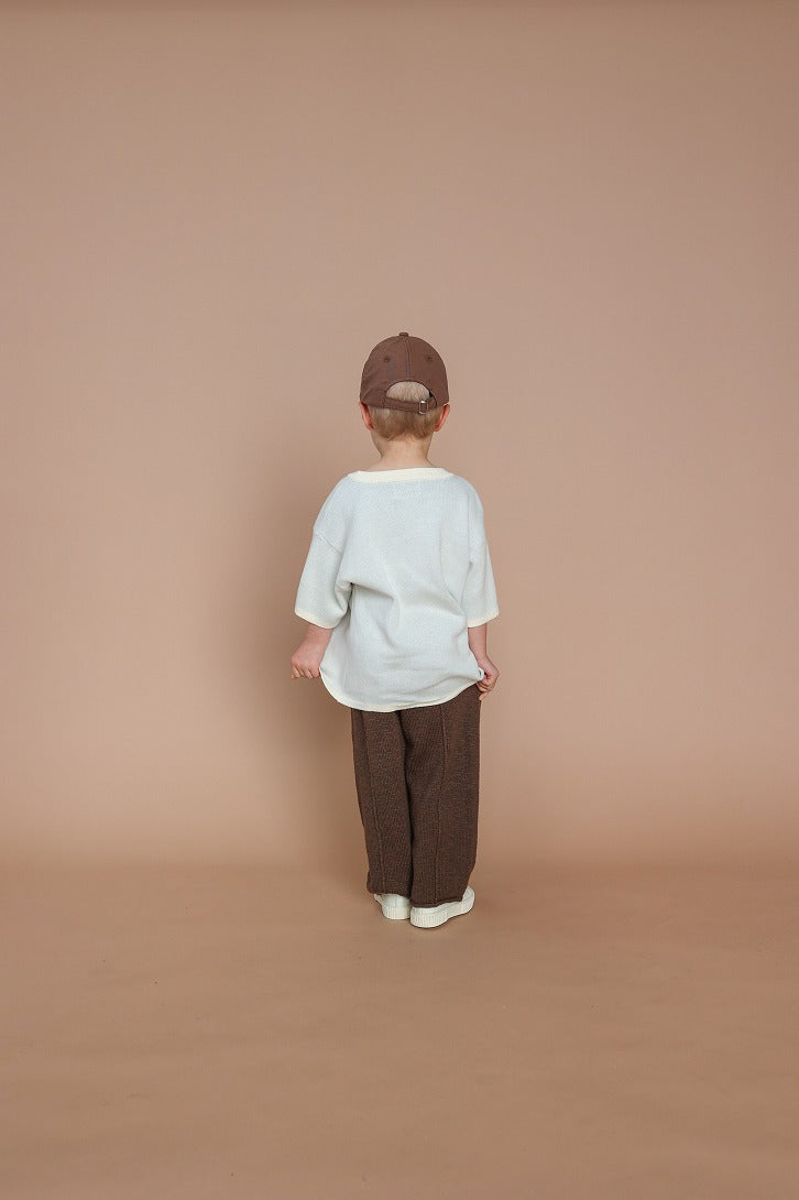 【GROWN】Beach Pant Mud パンツ 12-18m,18-24m,2-3y,3-4y  | Coucoubebe/ククベベ