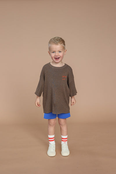 【GROWN】Fishing Club Rib Tee Mud Tシャツ 12-18m,18-24m,2-3y,3-4y（Sub Image-3） | Coucoubebe/ククベベ