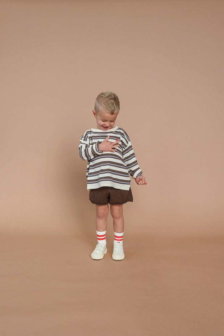 【GROWN】Long Sleeve Sardine Tee 長袖Tシャツ 12-18m,18-24m,2-3y,3-4y  | Coucoubebe/ククベベ