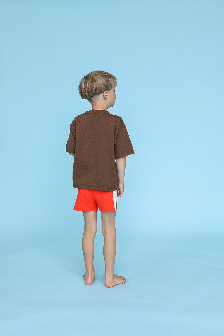 【GROWN】Knitted Pocket Tee Cafe Tシャツ 12-18m,18-24m,2-3y  | Coucoubebe/ククベベ