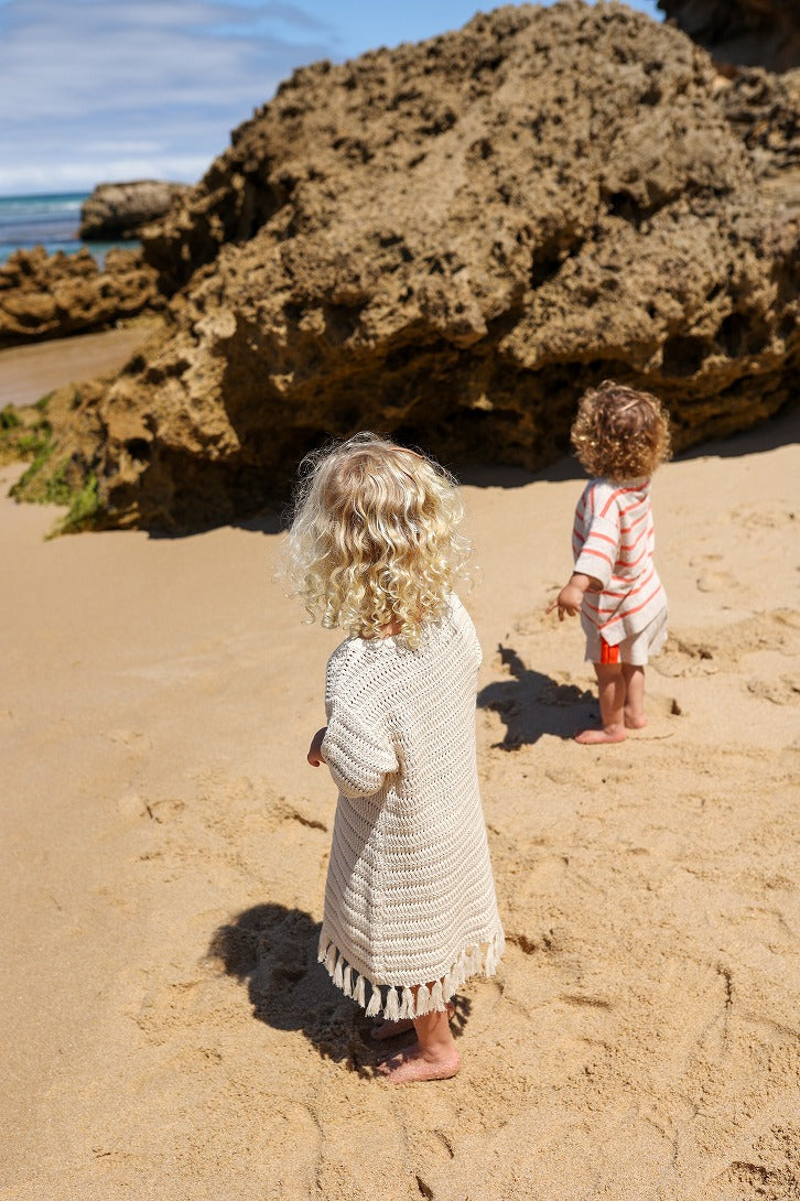 【GROWN】Knitted Tassel Dress Dune ワンピース 12-18m,18-24m,2-3y,3-4y  | Coucoubebe/ククベベ