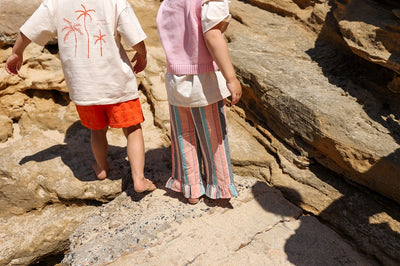 【GROWN】Summer Stripe Cotton Frill Pant パンツ 12-18m,18-24m,2-3y,3-4y（Sub Image-7） | Coucoubebe/ククベベ