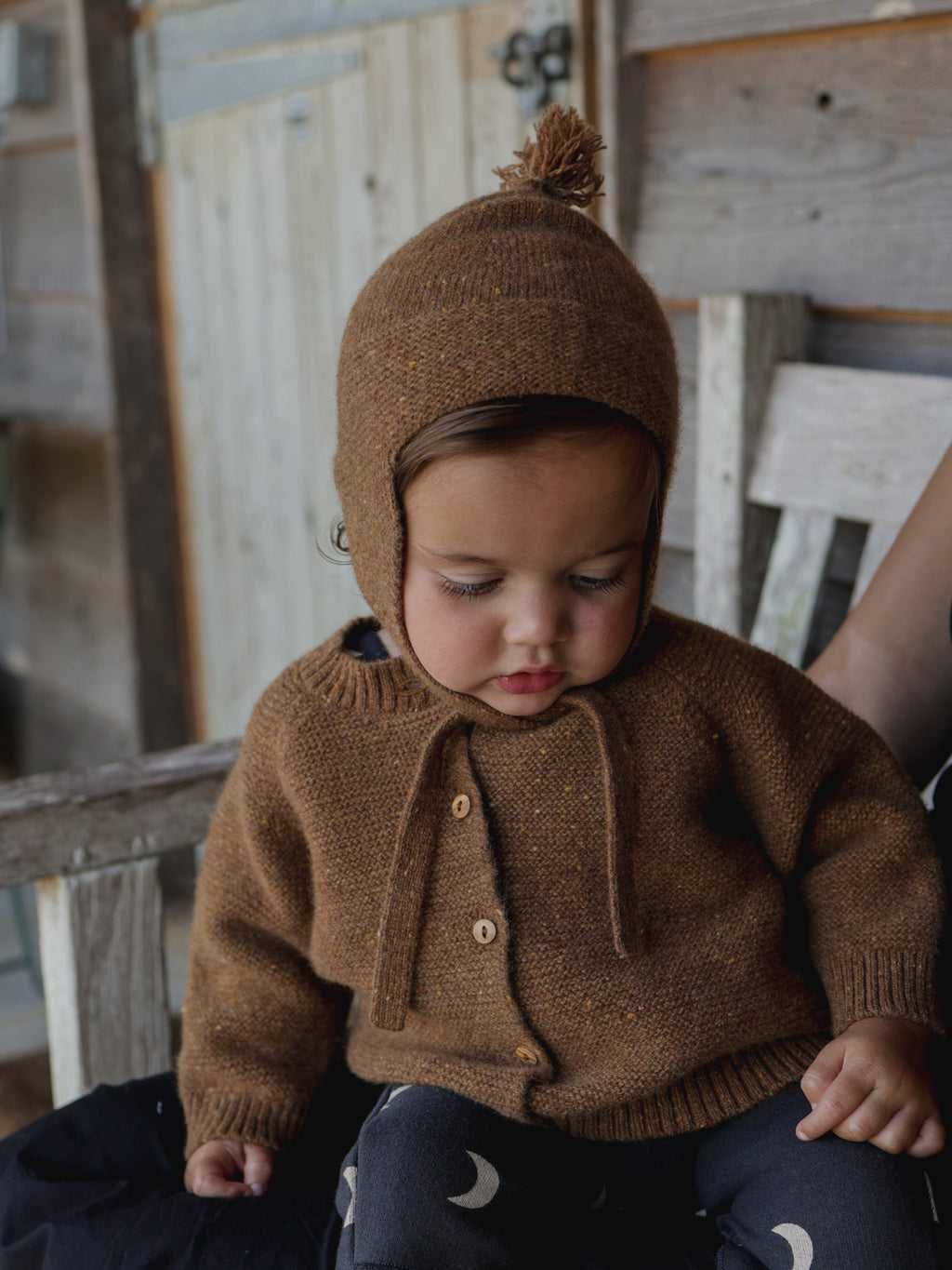 【organic zoo】Chestnut Tassel Hat 帽子3-6M,6-12M  | Coucoubebe/ククベベ