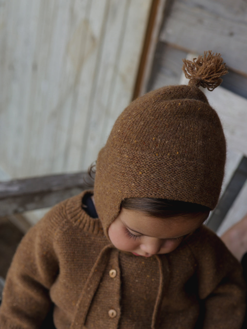 【organic zoo】Chestnut Tassel Hat 帽子3-6M,6-12M  | Coucoubebe/ククベベ