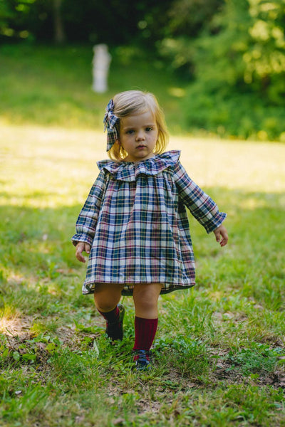 【LOIR Paris】Robe MARY CHRISTMAS TARTAN ワンピース 18m,24m,36m（Sub Image-5） | Coucoubebe/ククベベ