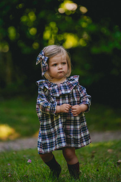 【LOIR Paris】Robe MARY CHRISTMAS TARTAN ワンピース 18m,24m,36m（Sub Image-6） | Coucoubebe/ククベベ