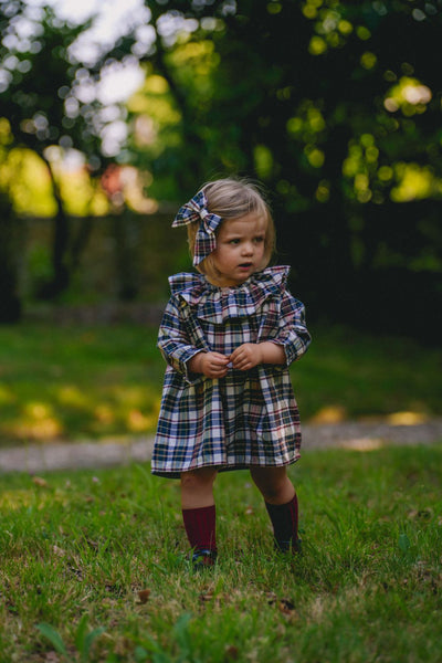 【LOIR Paris】Robe MARY CHRISTMAS TARTAN ワンピース 18m,24m,36m（Sub Image-7） | Coucoubebe/ククベベ
