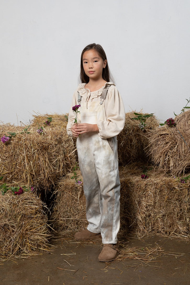 【Bebe Organic】Joan Blouse Natural ブラウス 3Y,4Y,6Y  | Coucoubebe/ククベベ