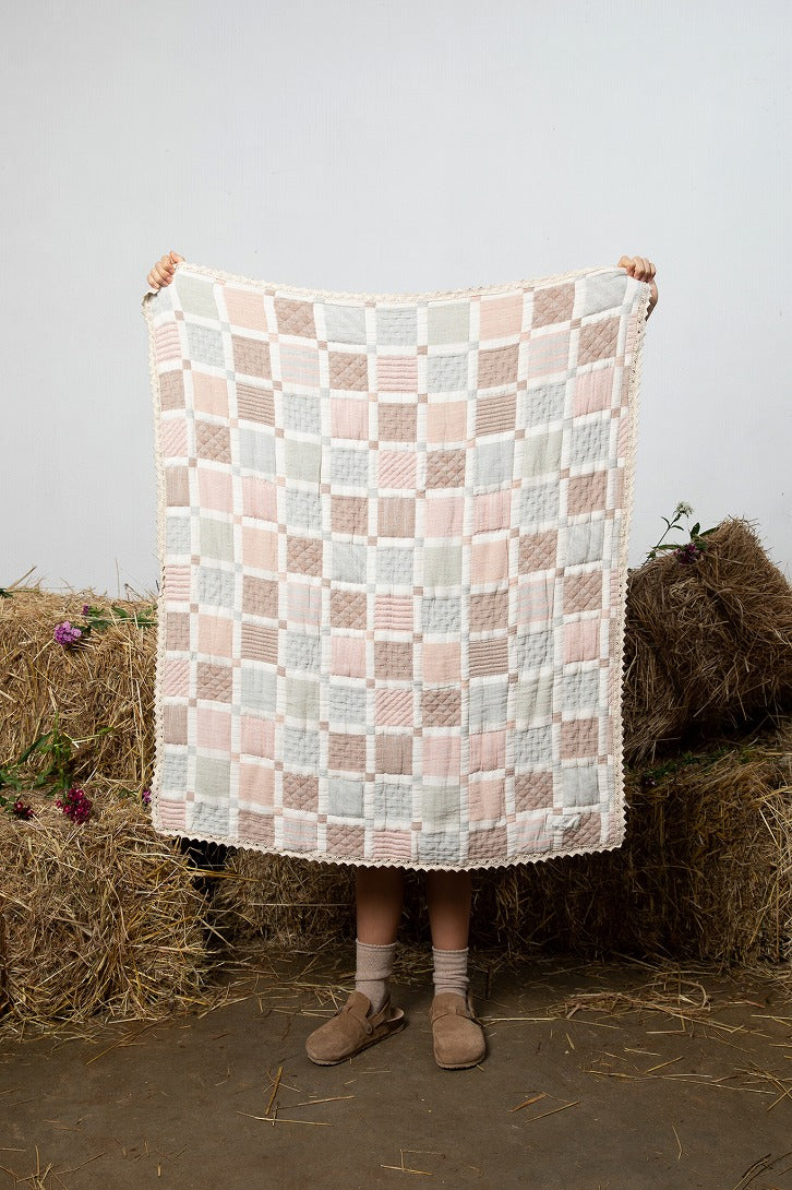 【Bebe Organic】Patchwork Blanket Mellow ブランケット  | Coucoubebe/ククベベ