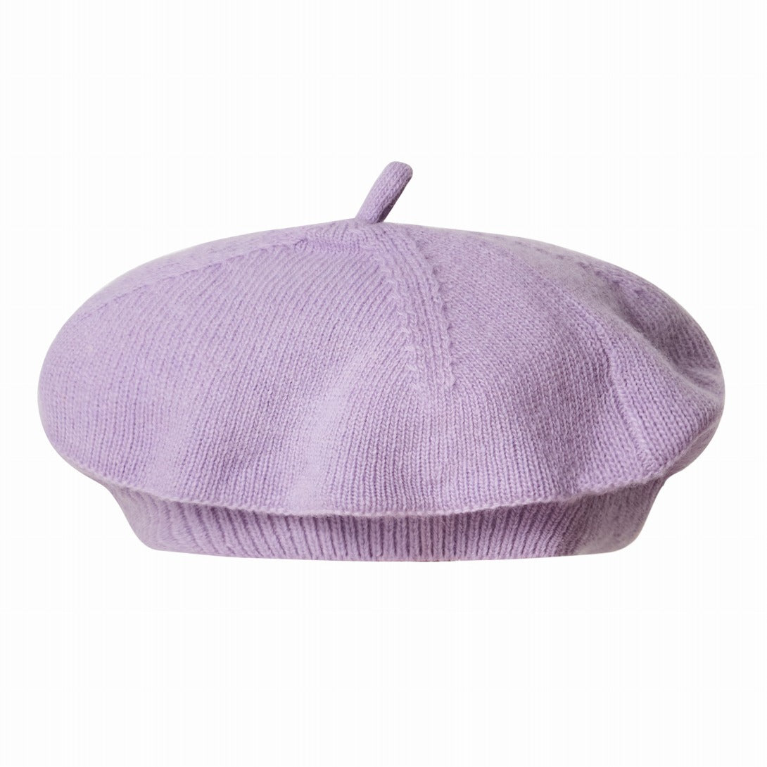 【garbo&friends】Knitted Berret Lilac ベレー帽 6-12m,1-4y  | Coucoubebe/ククベベ