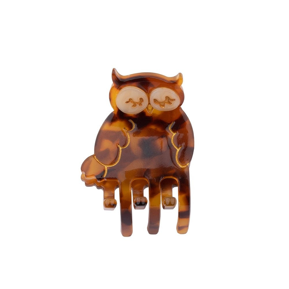 【Coucou Suzette】Owl Mini Hair Claw フクロウミニヘアクリップ  | Coucoubebe/ククベベ