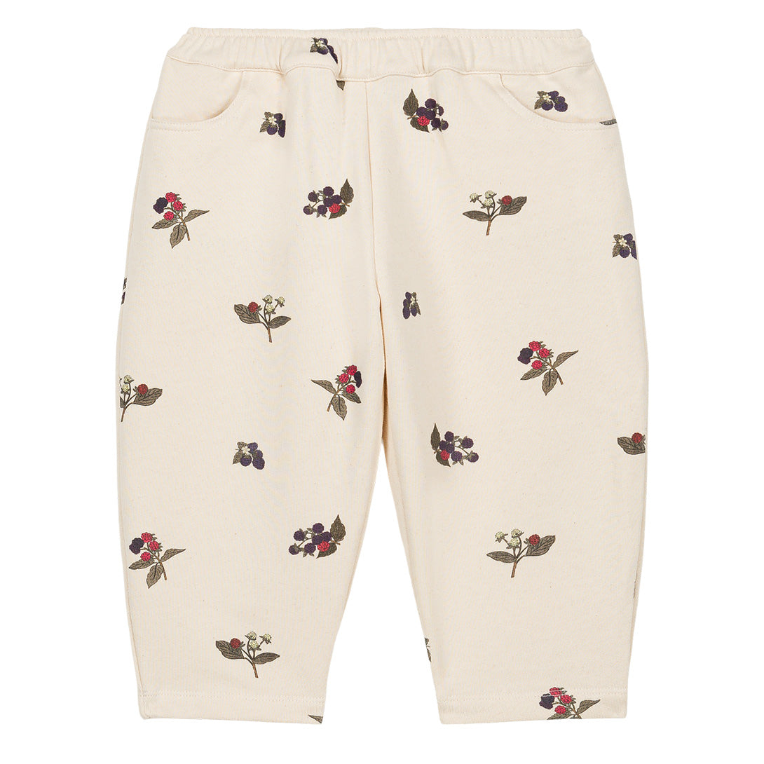 【STUDIO BOHEME】CARROT PANTS ECRU/BLACKBERRIES パンツ 12m,18m,24m,36m  | Coucoubebe/ククベベ