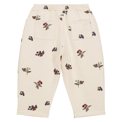 【STUDIO BOHEME】CARROT PANTS ECRU/BLACKBERRIES パンツ 12m,18m,24m,36m（Sub Image-2） | Coucoubebe/ククベベ