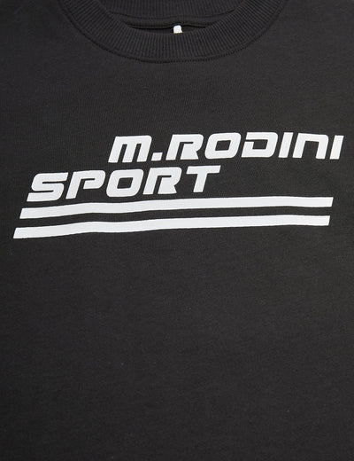 【mini rodini】【30%OFF】M RODINI SPORT SP SS TEE Black 半袖Tシャツ 80/86,92/98,104/110,116/122,128/134（Sub Image-3） | Coucoubebe/ククベベ