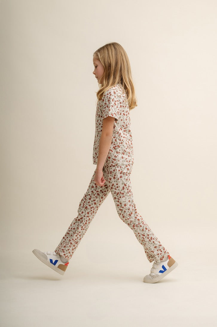 【garbo&friends】Royal Cress Rib Jersey Kick Flare Leggings レギンス 1-2y,3-4y  | Coucoubebe/ククベベ