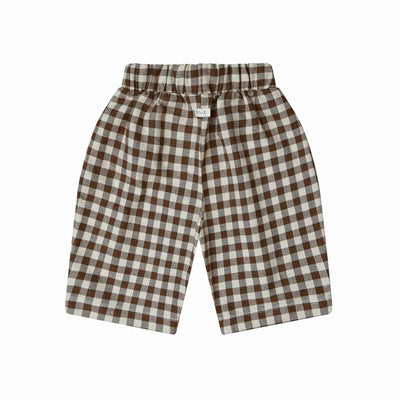 【organic zoo】【30%OFF】Gingham Traveller Pants パンツ 6-12M,1-2Y,2-3Y,3-4Y（Sub Image-2） | Coucoubebe/ククベベ