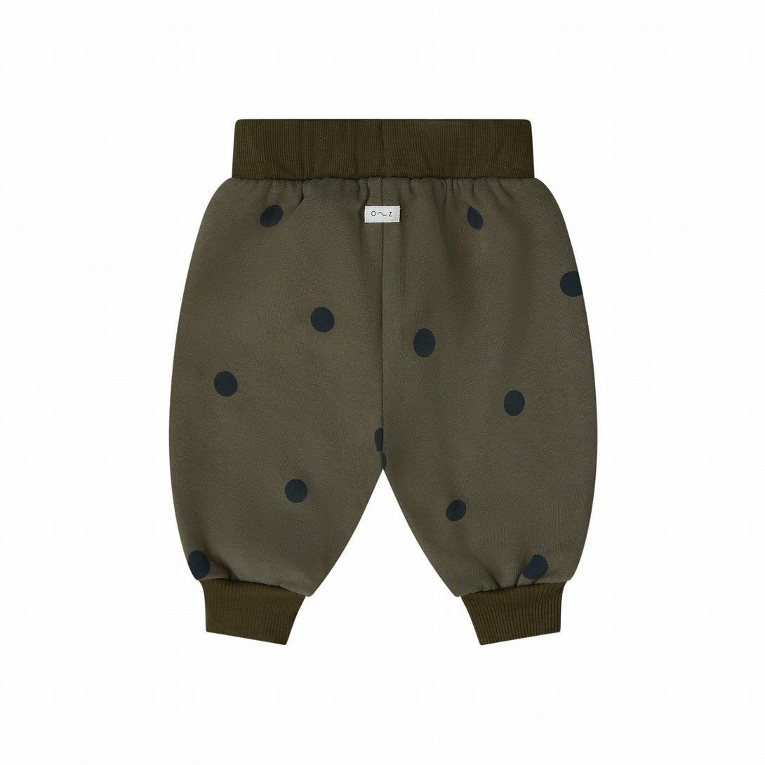 【organic zoo】Olive Dots Sweatpants パンツ 6-12M,2-3Y  | Coucoubebe/ククベベ
