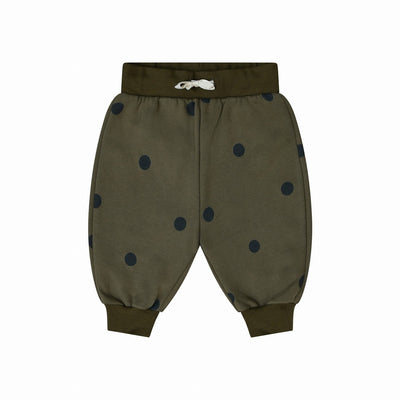 【organic zoo】Olive Dots Sweatpants パンツ 6-12M,2-3Y（Sub Image-1） | Coucoubebe/ククベベ