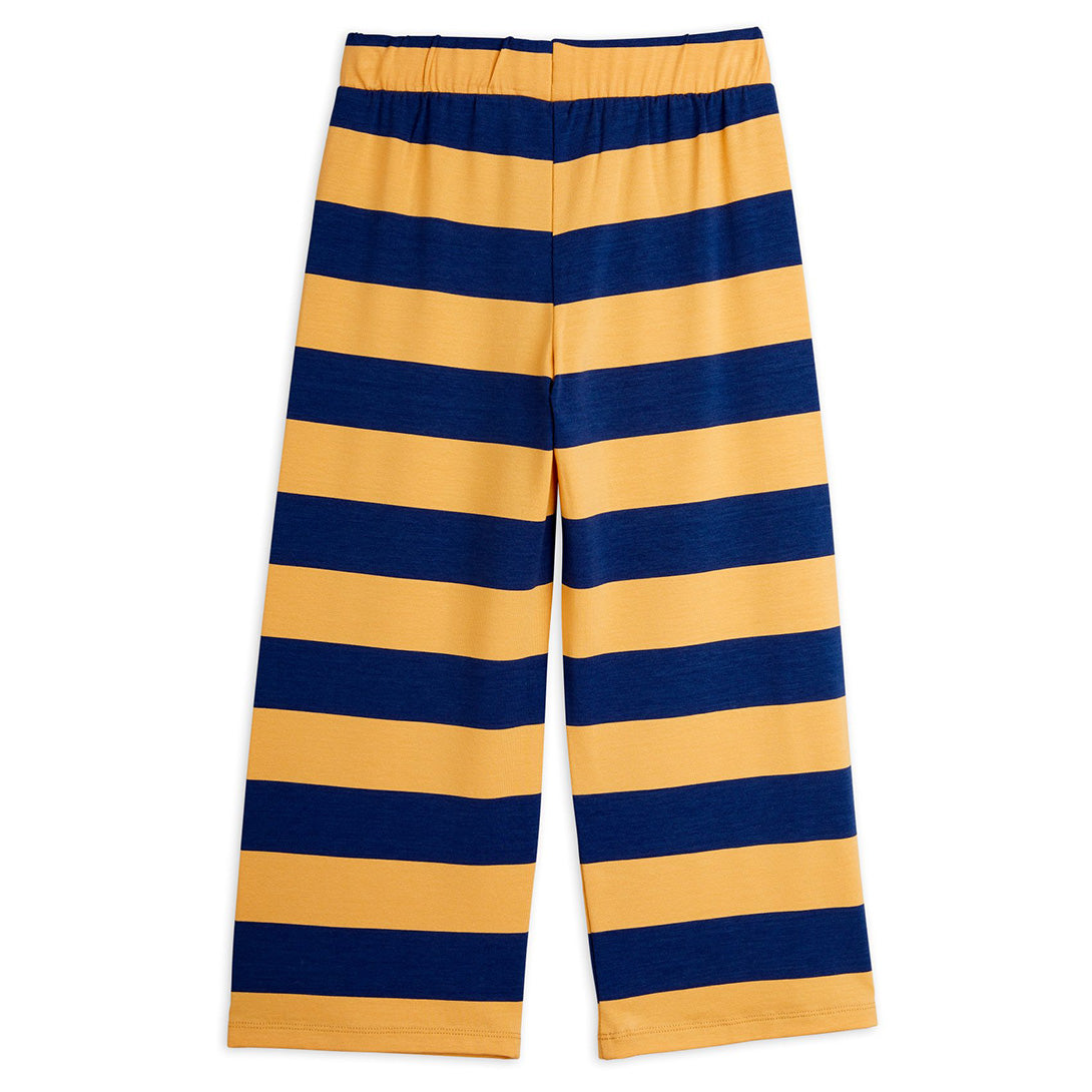 【mini rodini】Block stripe trousers Beige パンツ 80/86,92/98,104/110,116/122  | Coucoubebe/ククベベ