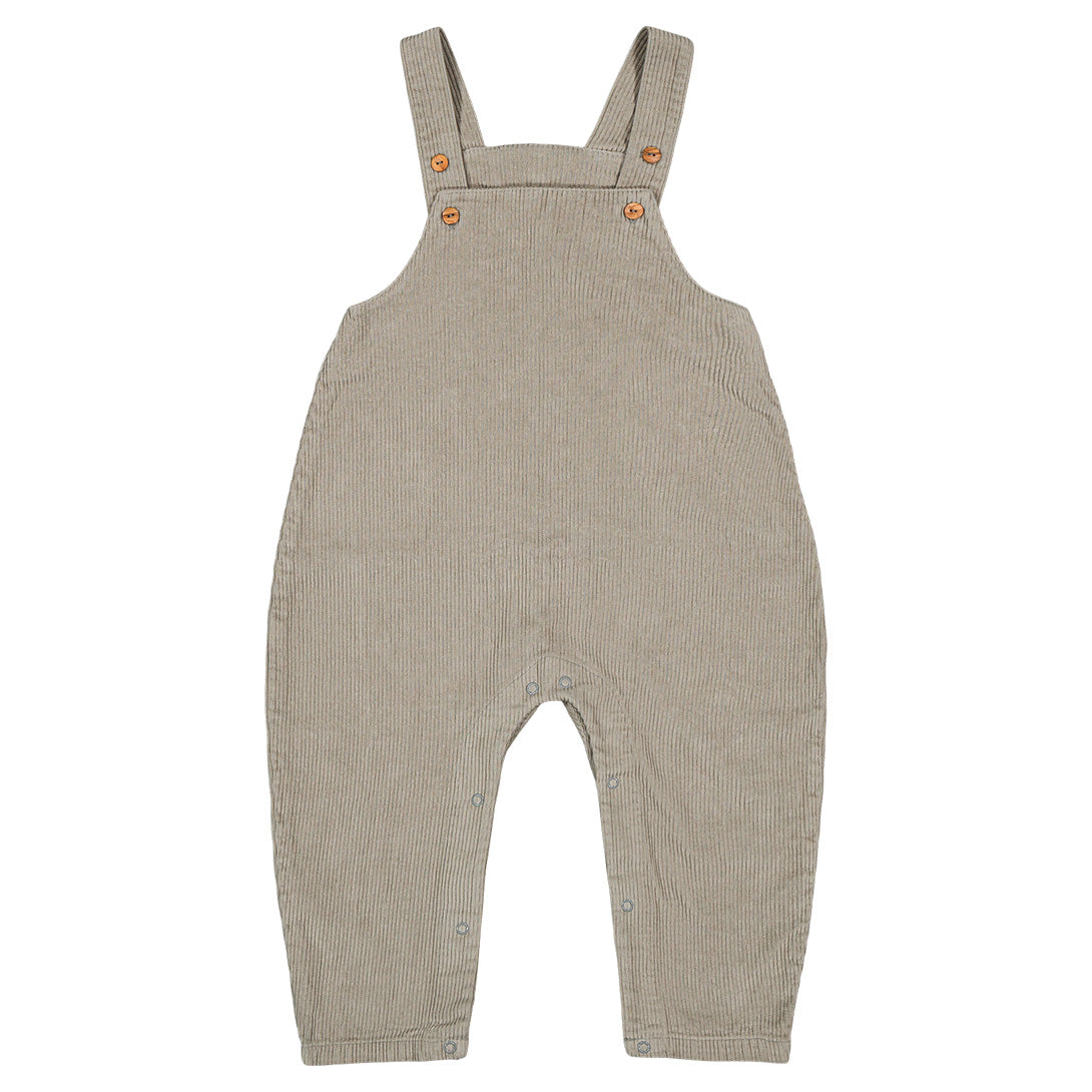 【STUDIO BOHEME】【9月上旬発送】HOMER OVERALLS GREY サロペット 12m,18m,24m,36m  | Coucoubebe/ククベベ