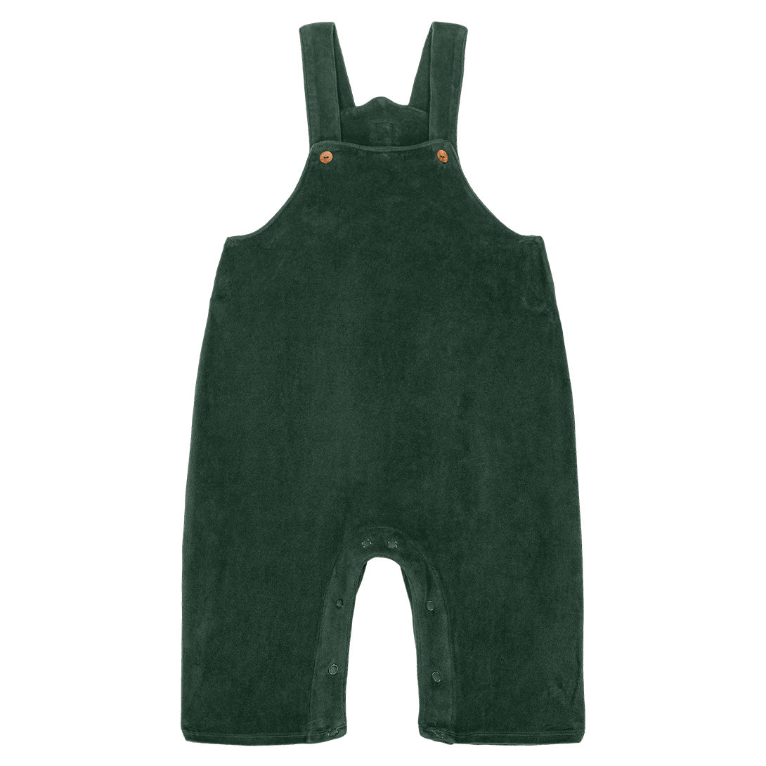 【STUDIO BOHEME】【9月上旬発送】HOMER OVERALLS GREEN CILANTRO サロペット 12m,18m,24m,36m  | Coucoubebe/ククベベ