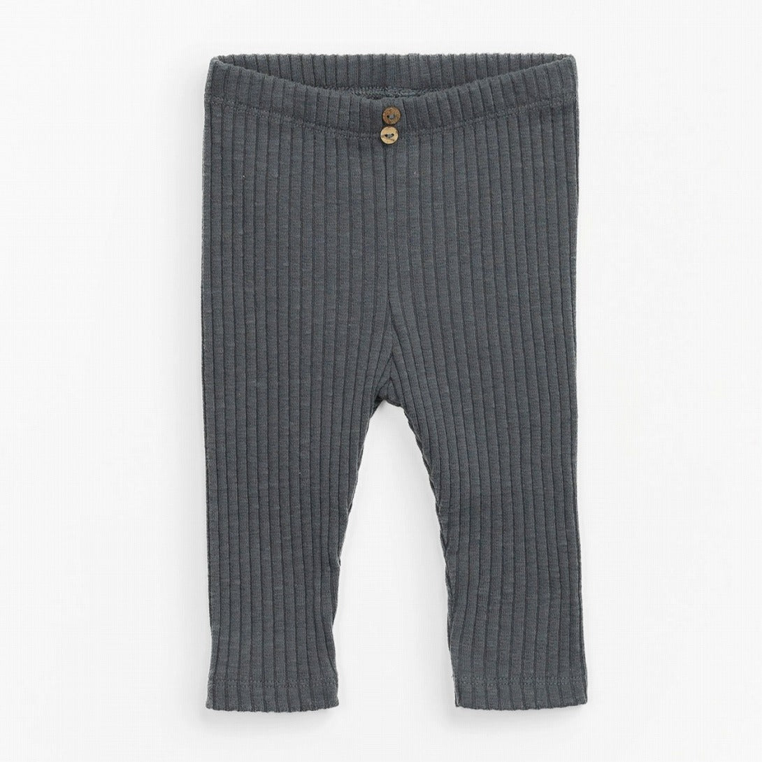 【PLAY UP】【40%OFF】Leggings with mixture of natural and recycled fibres gray レギンス 12m,18m,24m,36m  | Coucoubebe/ククベベ