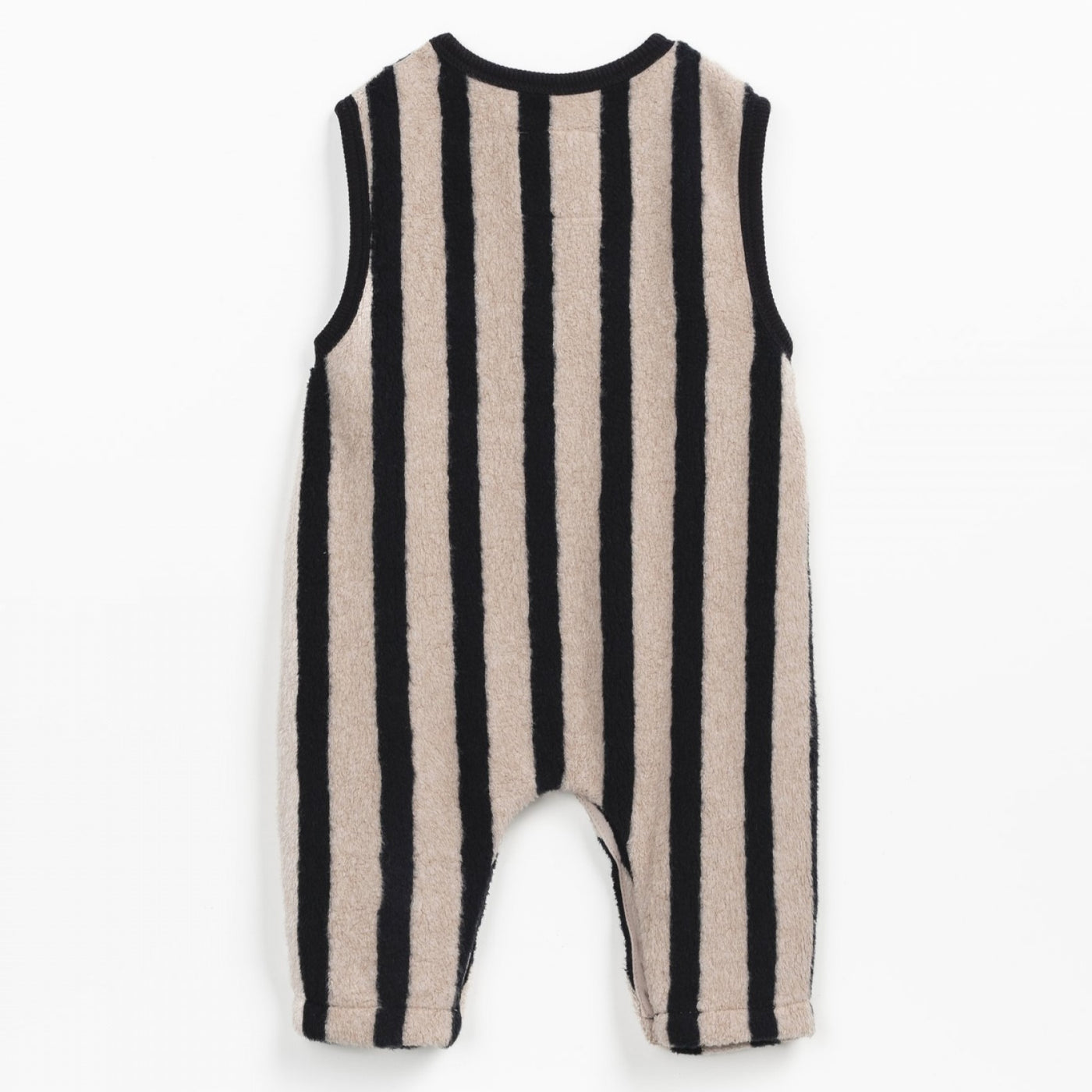 【PLAY UP】Striped Plush Jumpsuit ジャンプスーツ 9m,12m,18m  | Coucoubebe/ククベベ