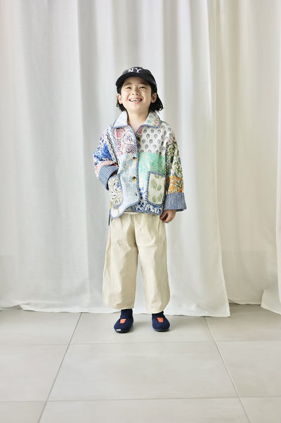 【phet and ploy】QULTED JACKET Blue stripe ジャケット 2y,4y（Sub Image-6） | Coucoubebe/ククベベ