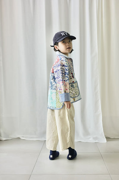 【phet and ploy】QULTED JACKET Blue stripe ジャケット 2y,4y（Sub Image-8） | Coucoubebe/ククベベ